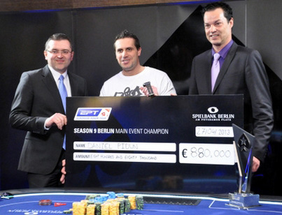 Daniel Pidun vainqueur EPT Berlin