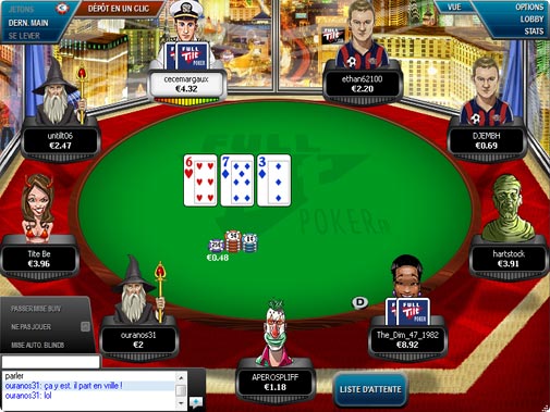 Table Full Tilt Poker