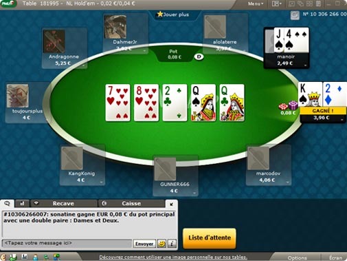 Table PMU Poker