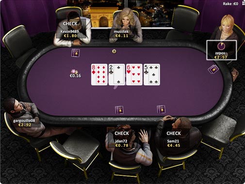 Table SAjOO Poker